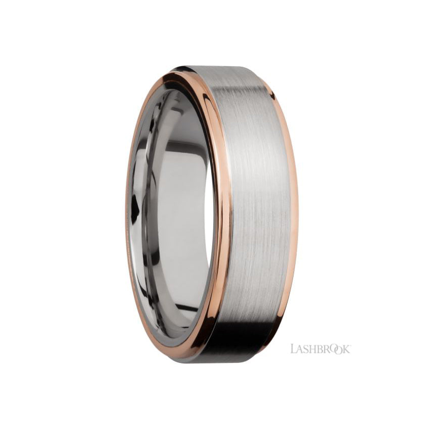 Lashbrook Designs Cobalt Chrome Wedding Band