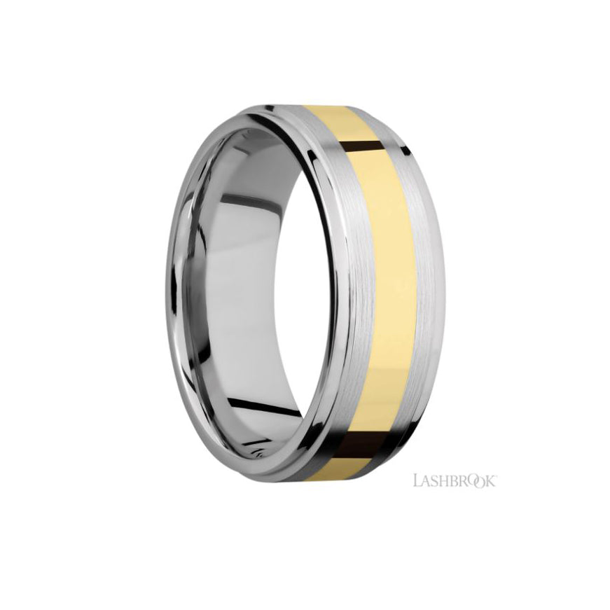 Lashbrook Designs Cobalt Chrome Wedding Band