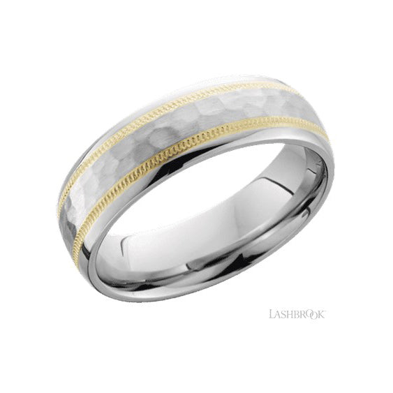 Lashbrook Designs Cobalt Chrome Wedding Band