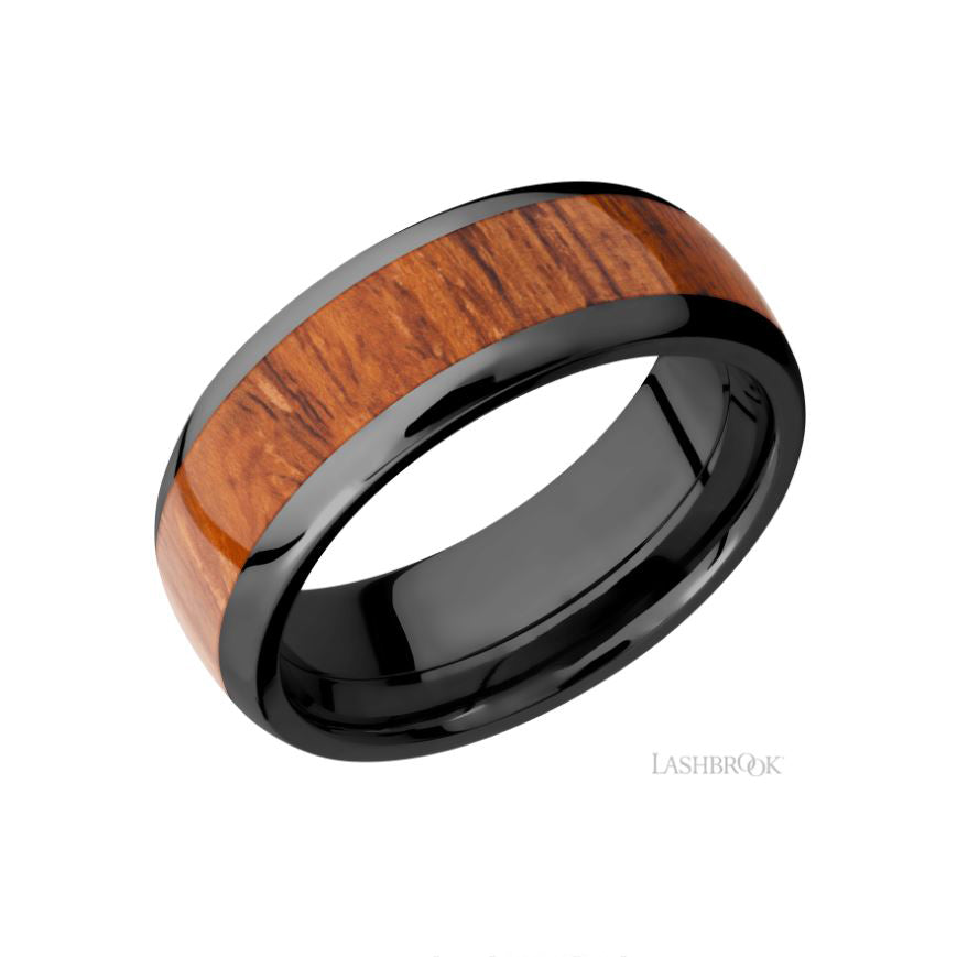 Lashbrook Designs Zirconium Wedding Band