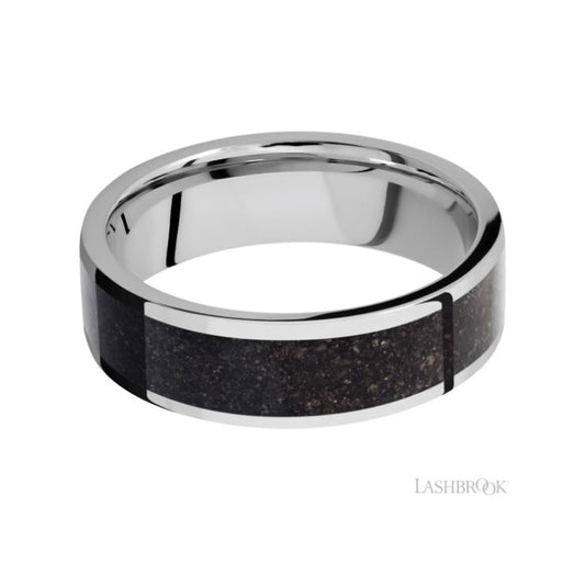 Lashbrook Designs Cobalt Chrome Wedding Band