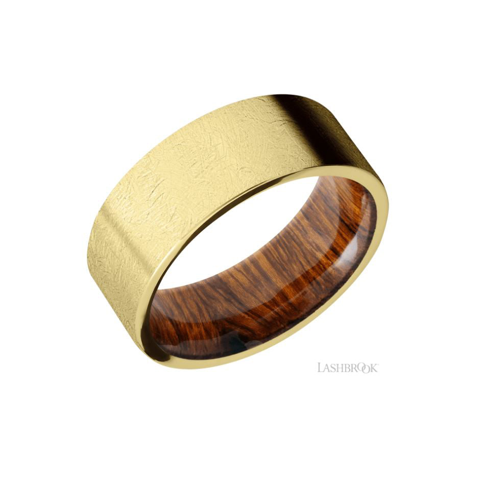 Lashbrook Designs 14K Yellow Gold Wedding Band