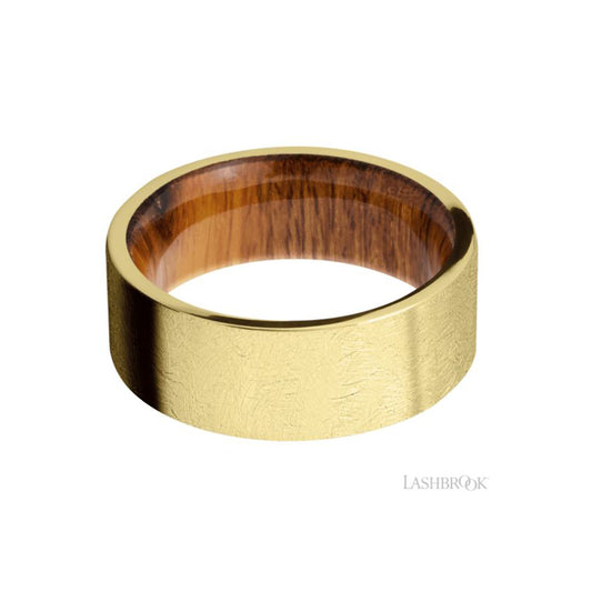 Lashbrook Designs 14K Yellow Gold Wedding Band