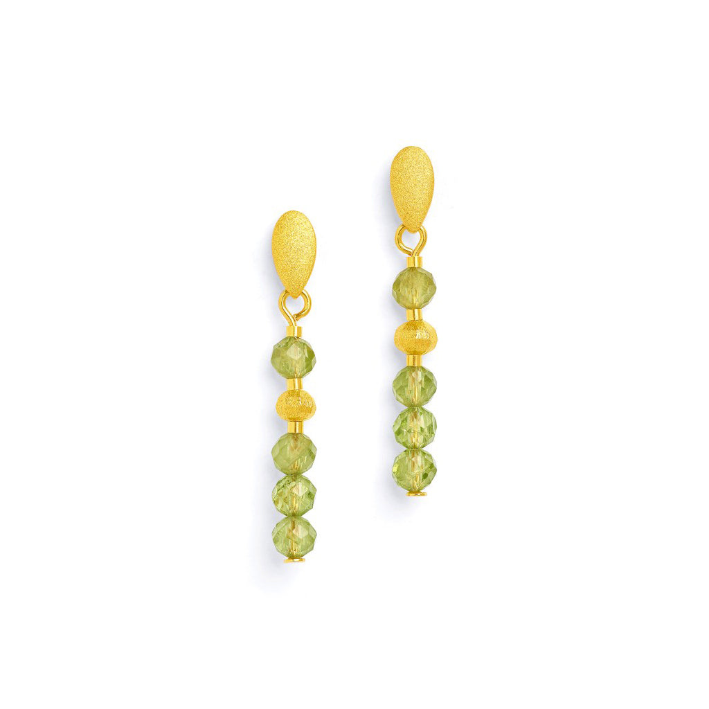 Bernd Wolf Collection "Lampana" Peridot Earrings