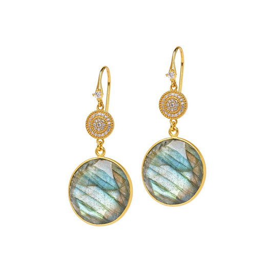 Bernd Wolf Collection "Verinas" Labradorite Earrings