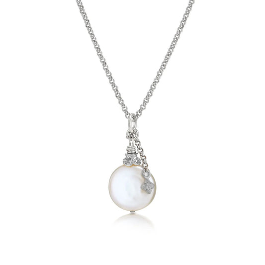 Anatoli Collection Freshwater Coin Pearl Necklace