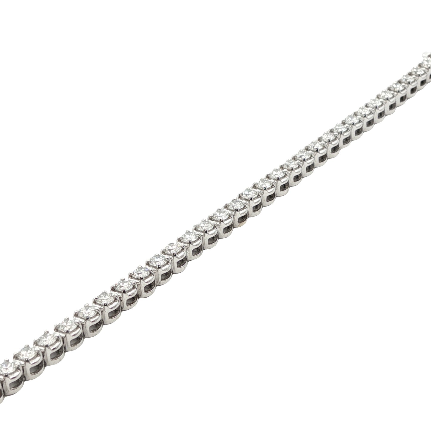 14K 3.20CT Lab-Created Diamond Tennis Bracelet