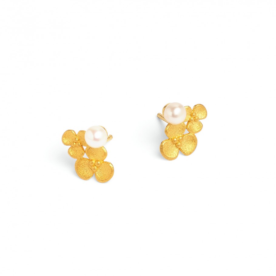 Bernd Wolf Collection "Lenette" Pearl Earrings