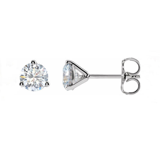 14k 1.27ct Diamond Stud Earrings