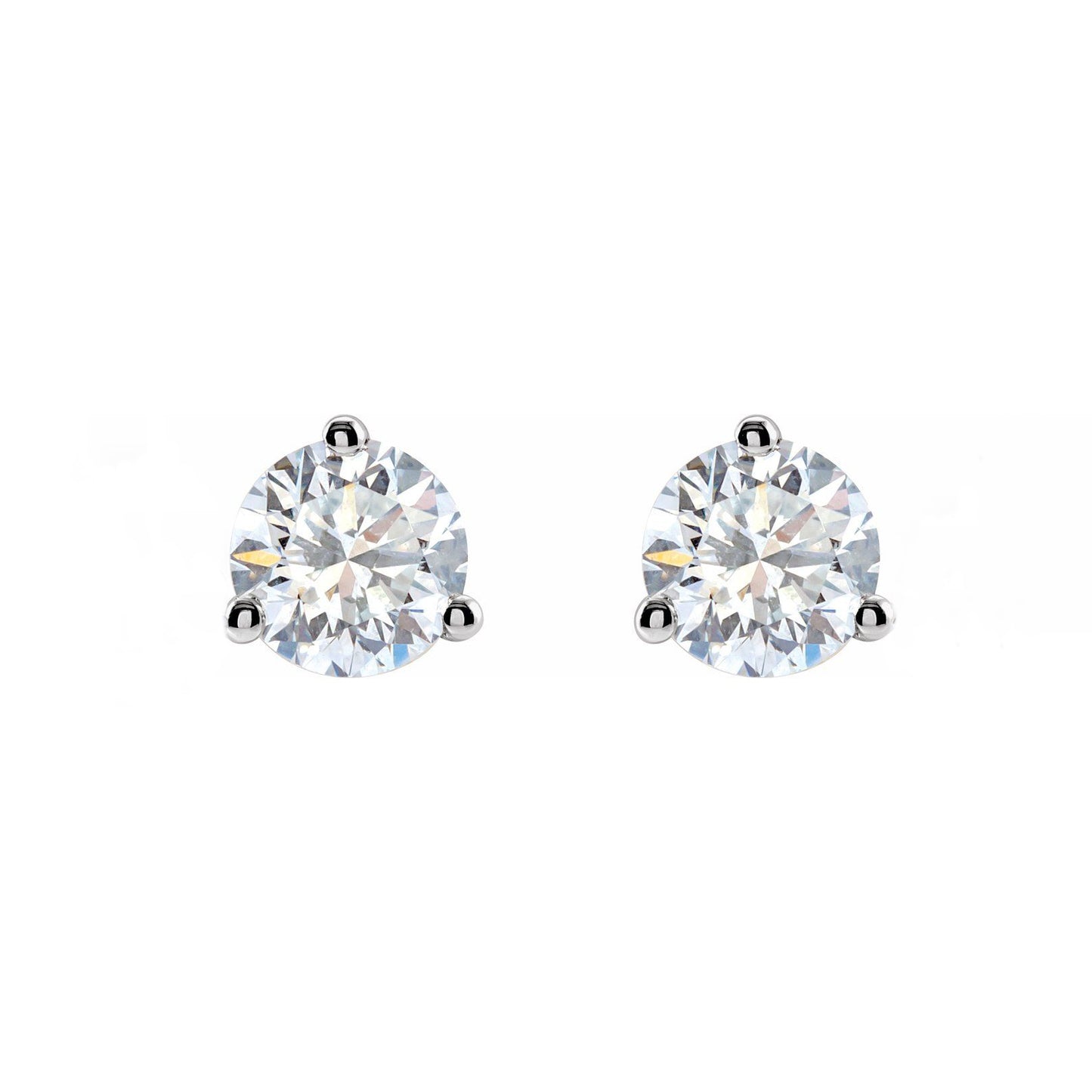 14k 1.27ct Diamond Stud Earrings