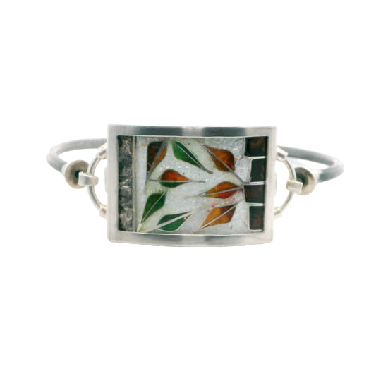 James Carter "Falling Leaves" Cloisonne Bracelet