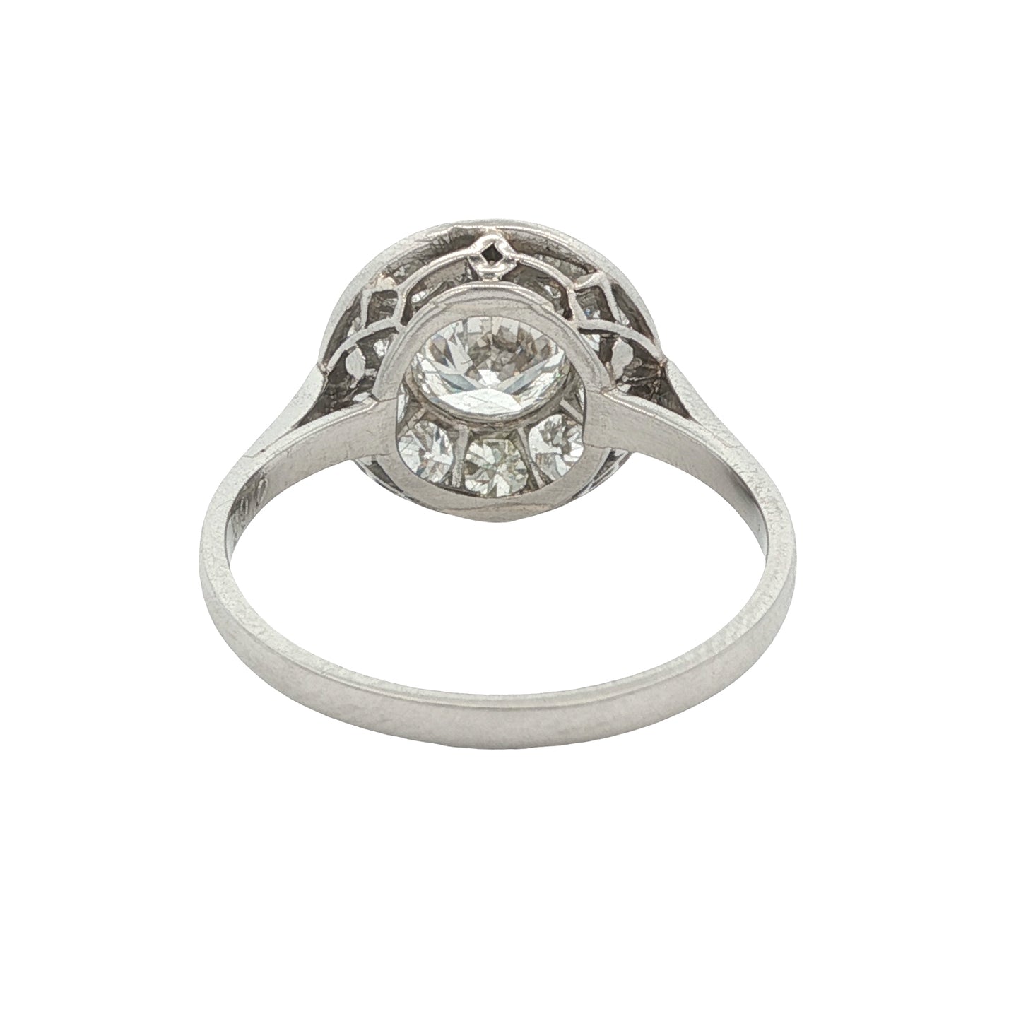 Estate Collection Art Deco-inspired Platinum Diamond Ring