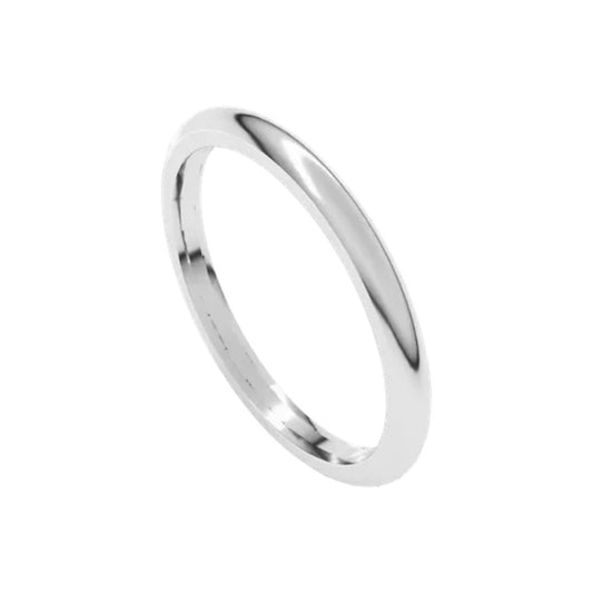 Platinum 2mm Wedding Band
