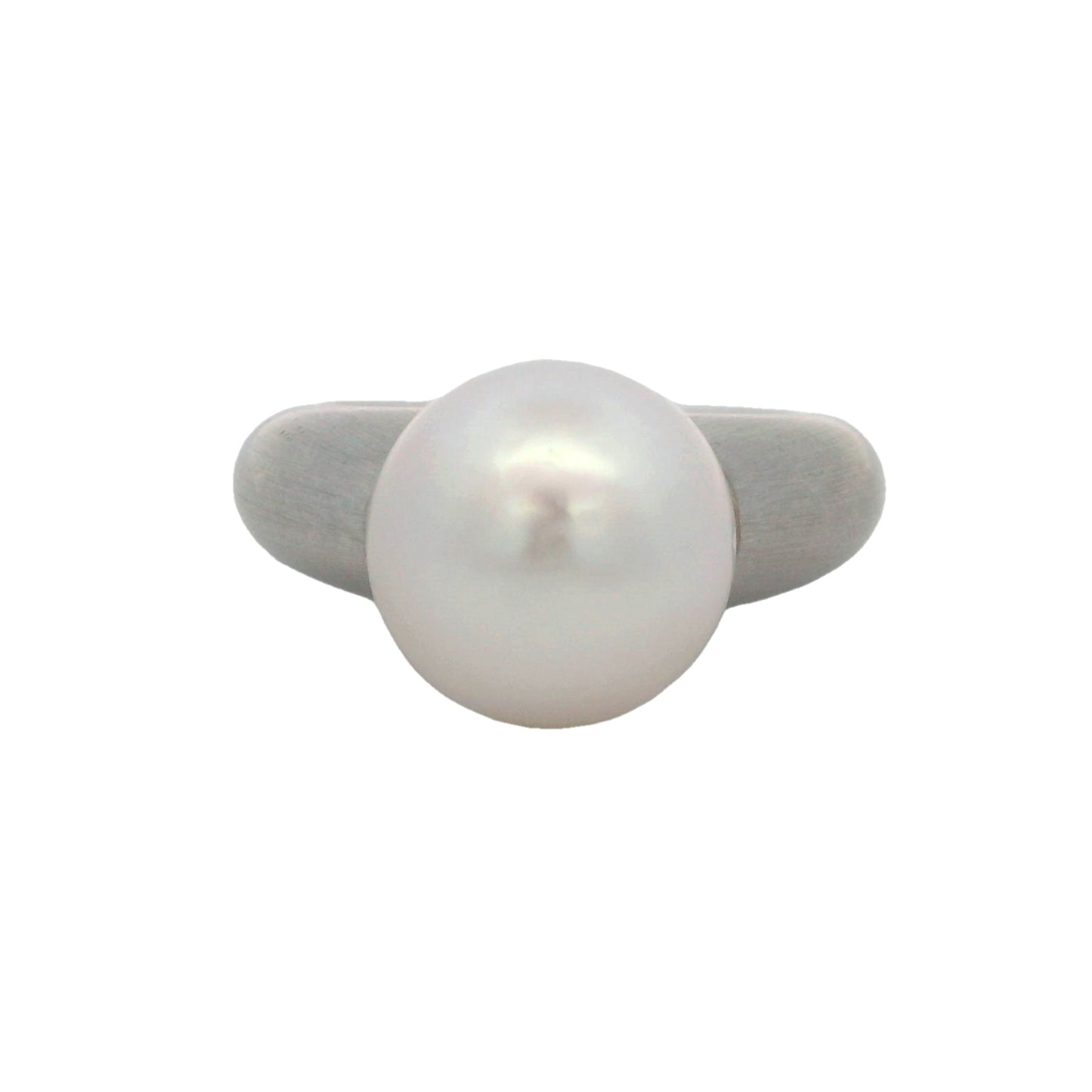 18K White Gold South Sea Pearl Ring