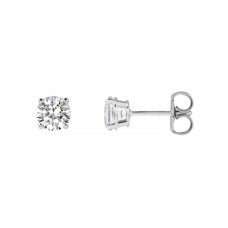 14K 1.0ct Diamond Stud Earrings