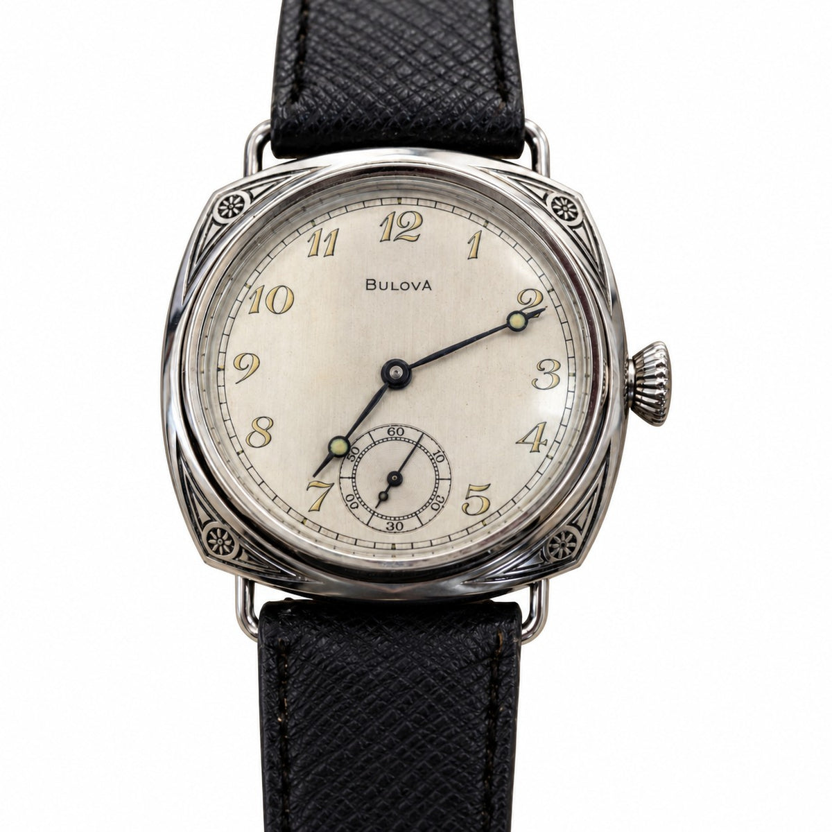 Vintage 1965 40mm Bulova Caravelle "Goliath" Watch