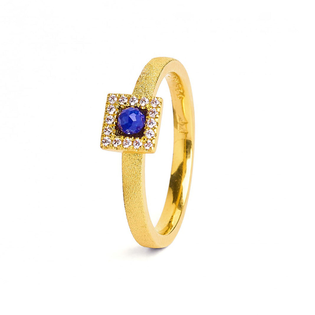 Bernd Wolf Collection "Abenia" Blue Lapis Ring