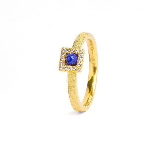 Bernd Wolf Collection "Abenia" Blue Lapis Ring