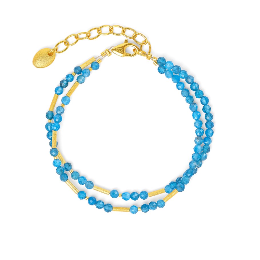 Bernd Wolf Collection "Clinna" Apatite Bracelet