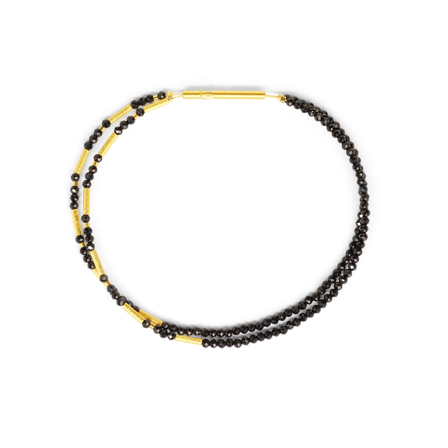 Bernd Wolf Collection "Clini" BlackSpinel Bracelet