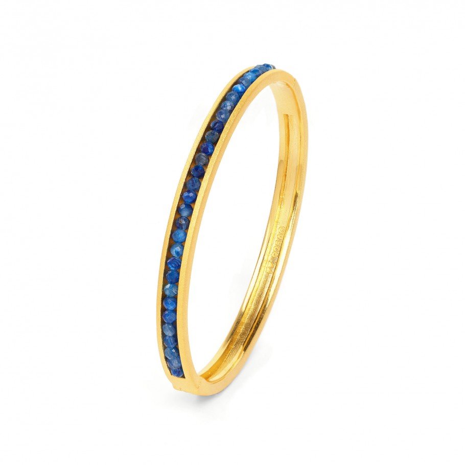 Bernd Wolf Collection "Abanso" Kyanite Bangle