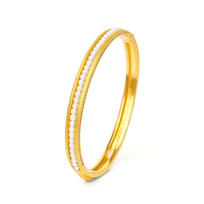 Bernd Wolf Collection "Sidekick" Pearl Bangle