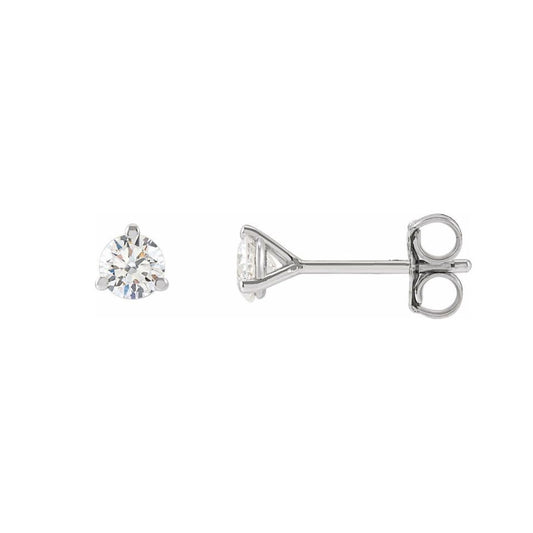 14K 3/4ctw Diamond Stud Earrings