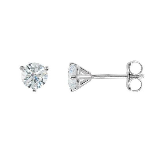 14K 3/4ctw Diamond Stud Earrings