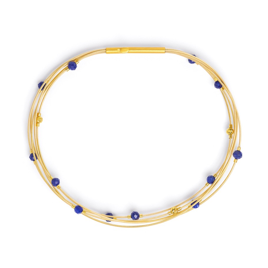 Bernd Wolf Collection "Plinas" Lapis Bracelet