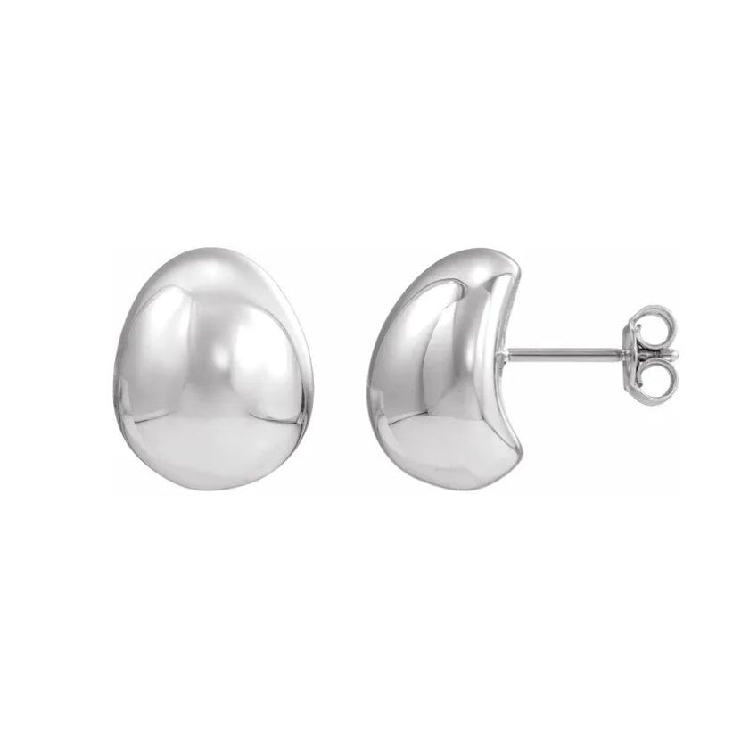Sterling Silver Ball Stud Earrings