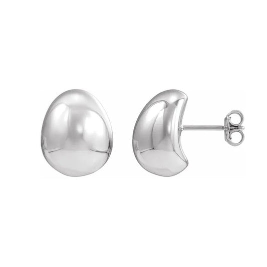 Sterling Silver Ball Stud Earrings