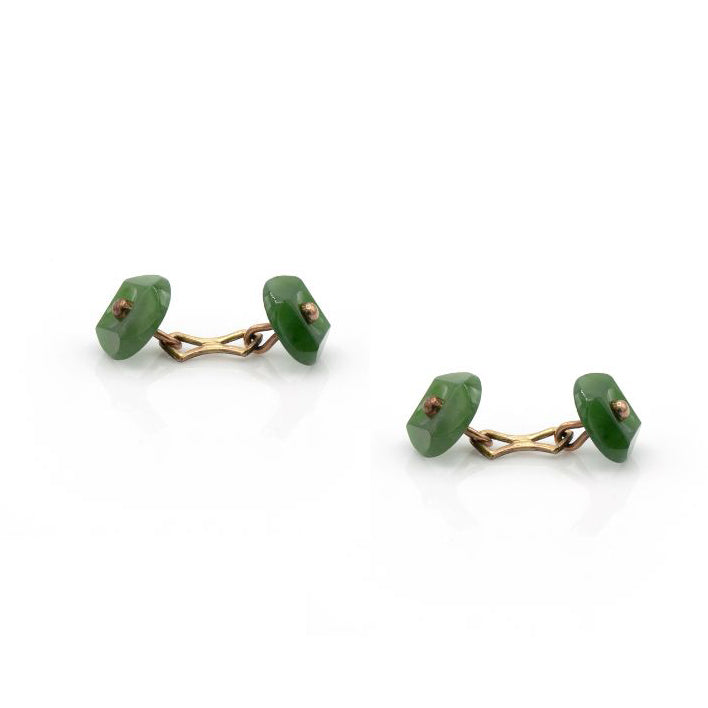 Estate Collection Jadeite Cuff Links