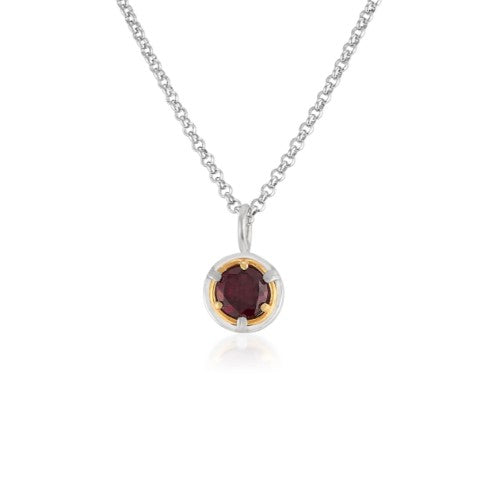 Anatoli Collection Garnet Necklace (sml)