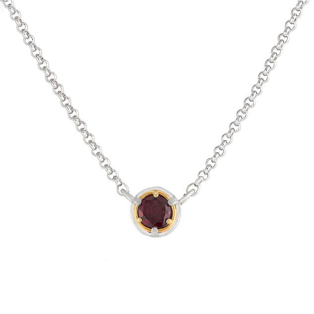 Anatoli Collection Garnet Necklace (sml)