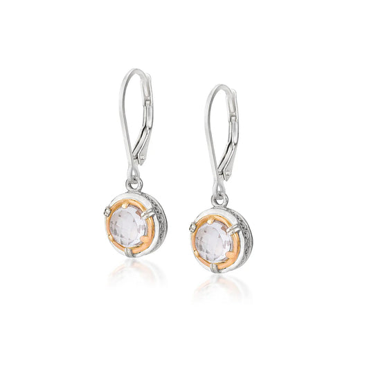 Anatoli Collection Rock Crystal Earrings (sml)