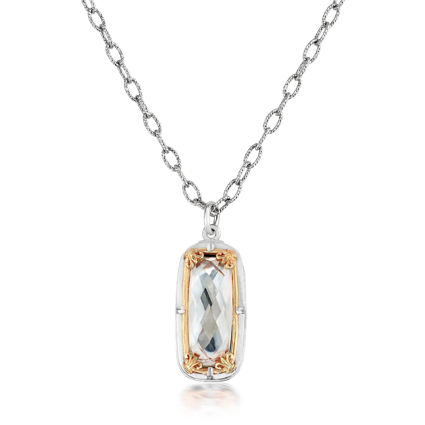 Anatoli Collection Rock Crystal Necklace