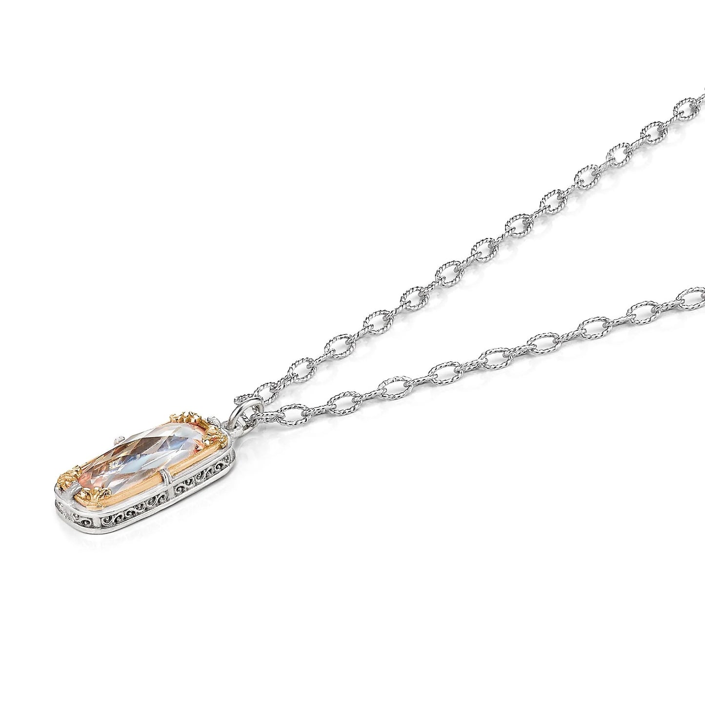 Anatoli Collection Rock Crystal Necklace