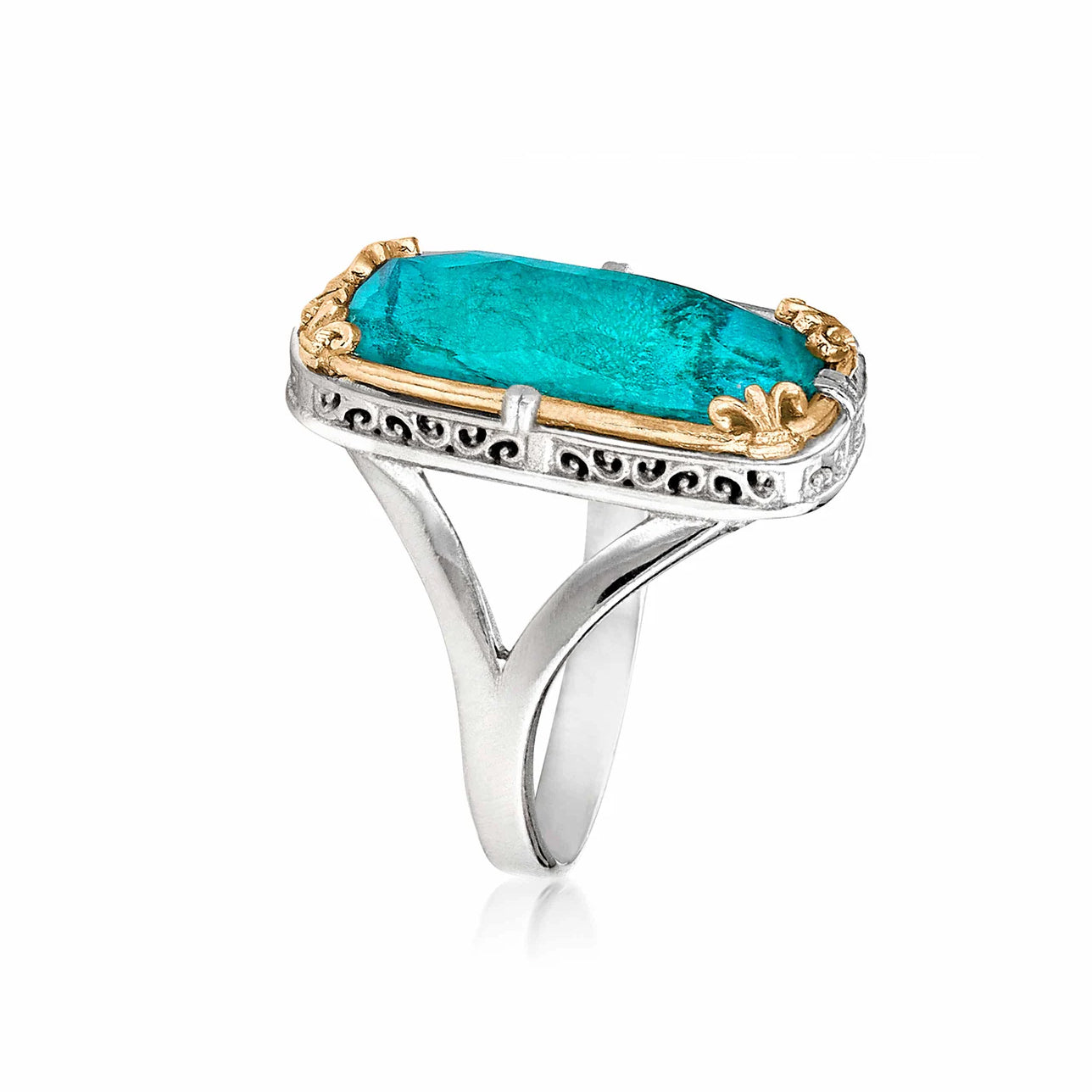 Anatoli Collection Chrysocolla Ring
