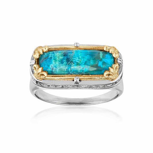 Anatoli Collection Chrysocolla Ring