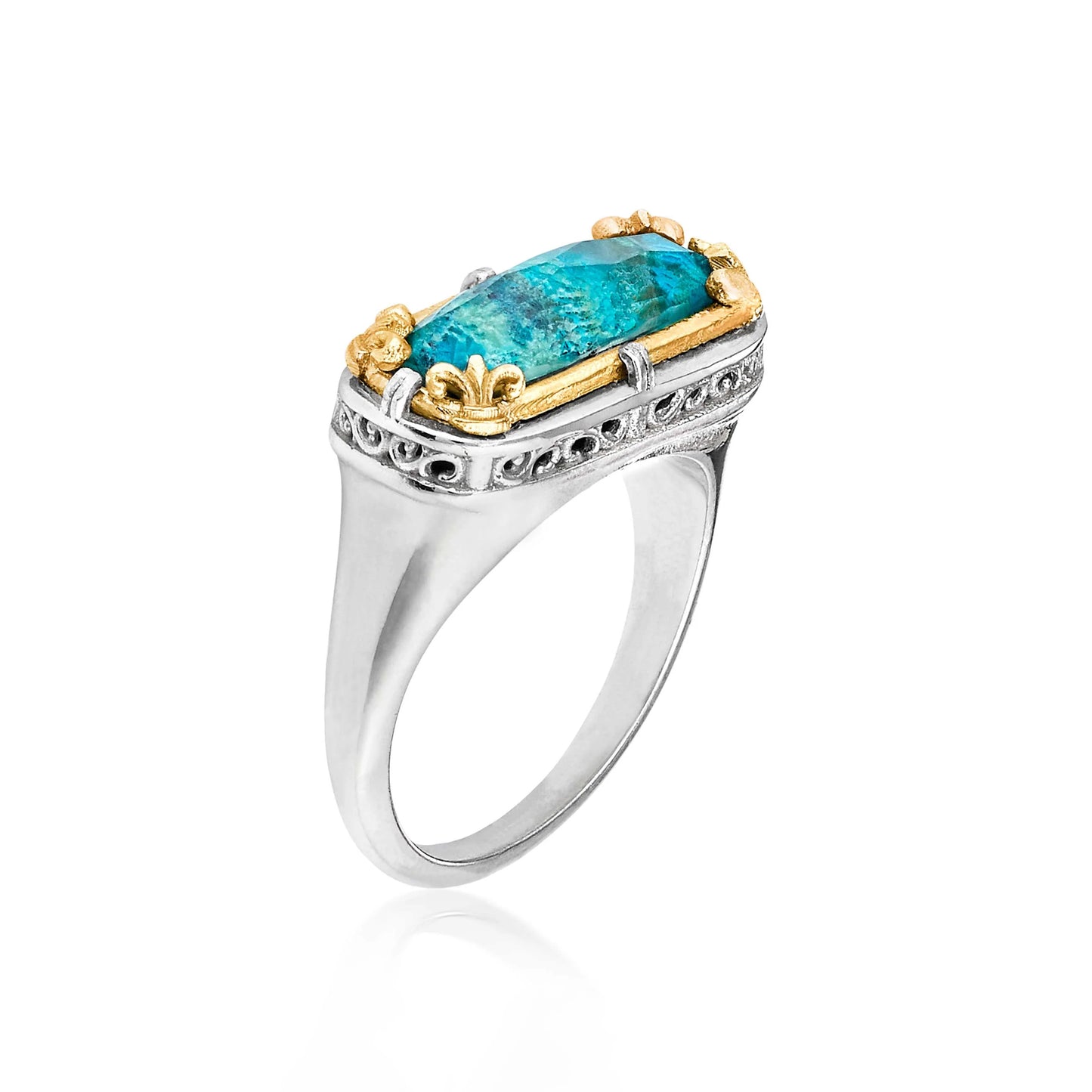 Anatoli Collection Chrysocolla Ring