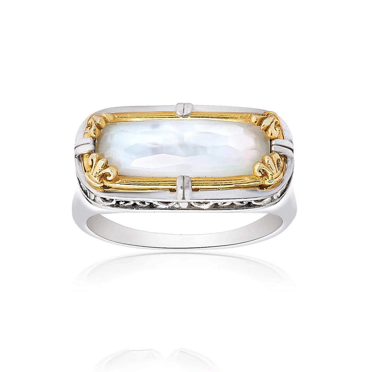 Anatoli Collection Mother of Pearl Ring