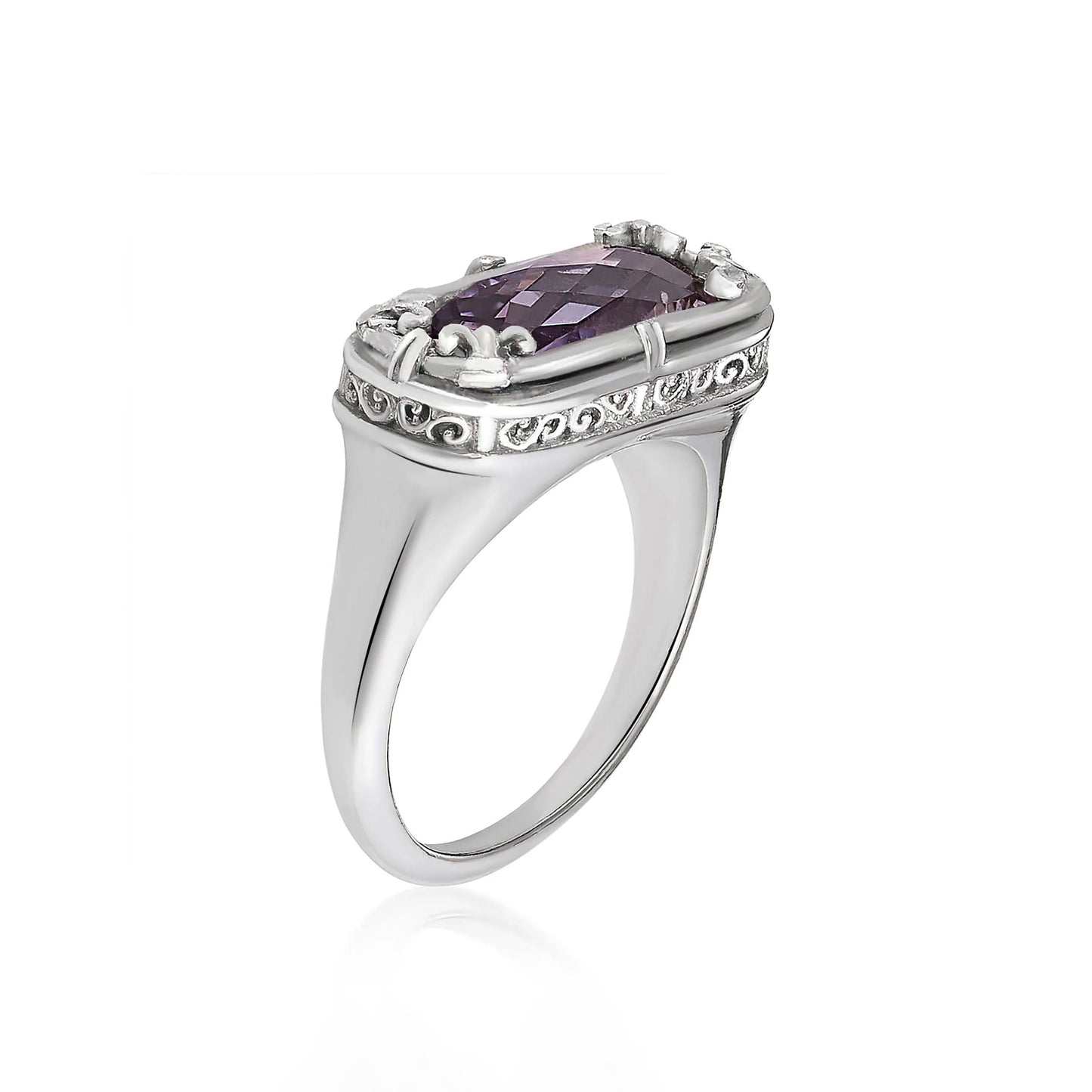 Anatoli Collection Lavender Amethyst Ring