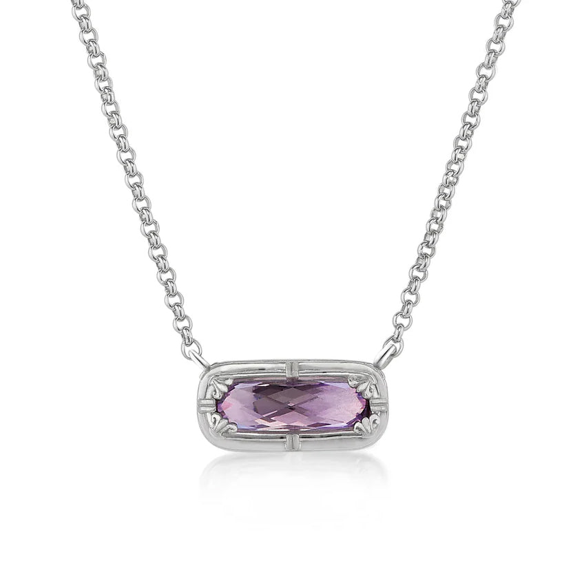 Anatoli Collection Lavender Amethyst Necklace