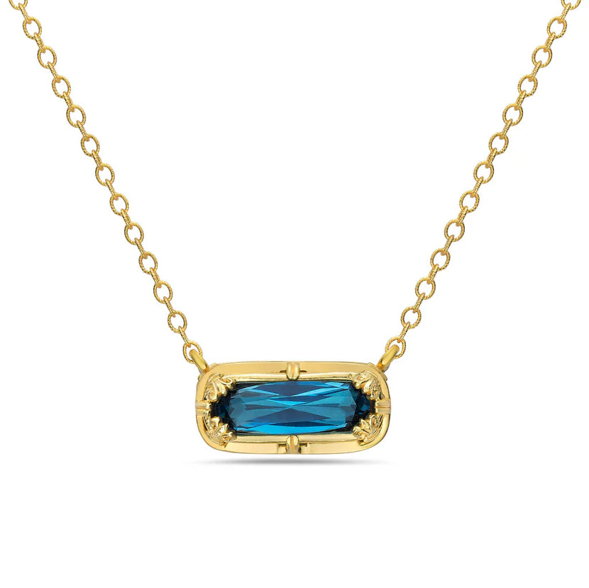 Anatoli Collection Vermeil London Blue Topaz