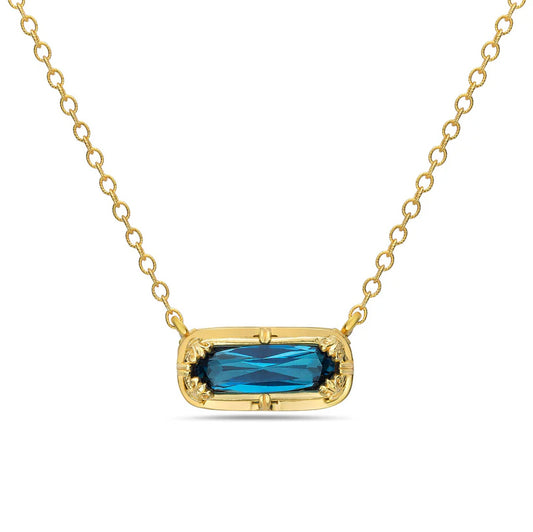 Anatoli Collection Vermeil London Blue Topaz