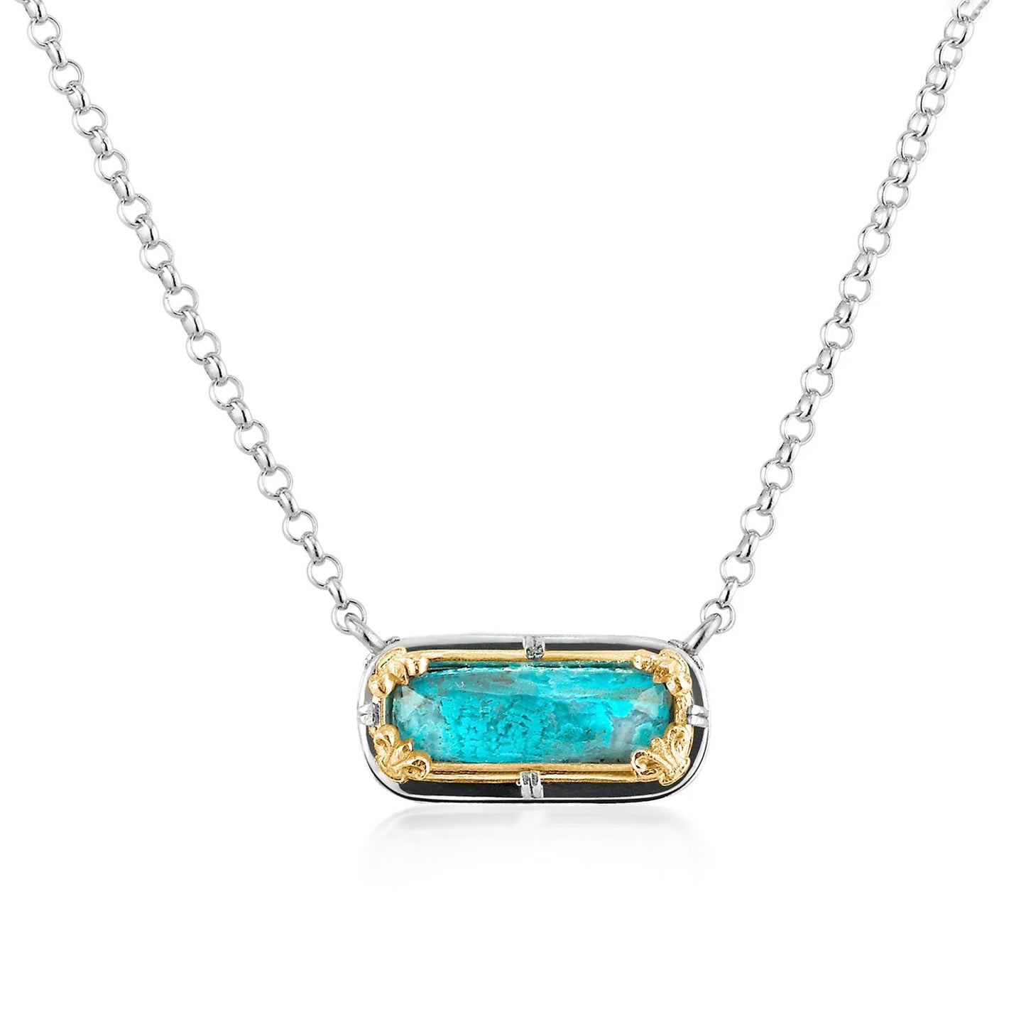 Anatoli Collection Chrysocolla Pendant