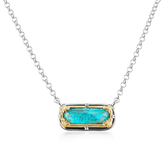 Anatoli Collection Chrysocolla Pendant