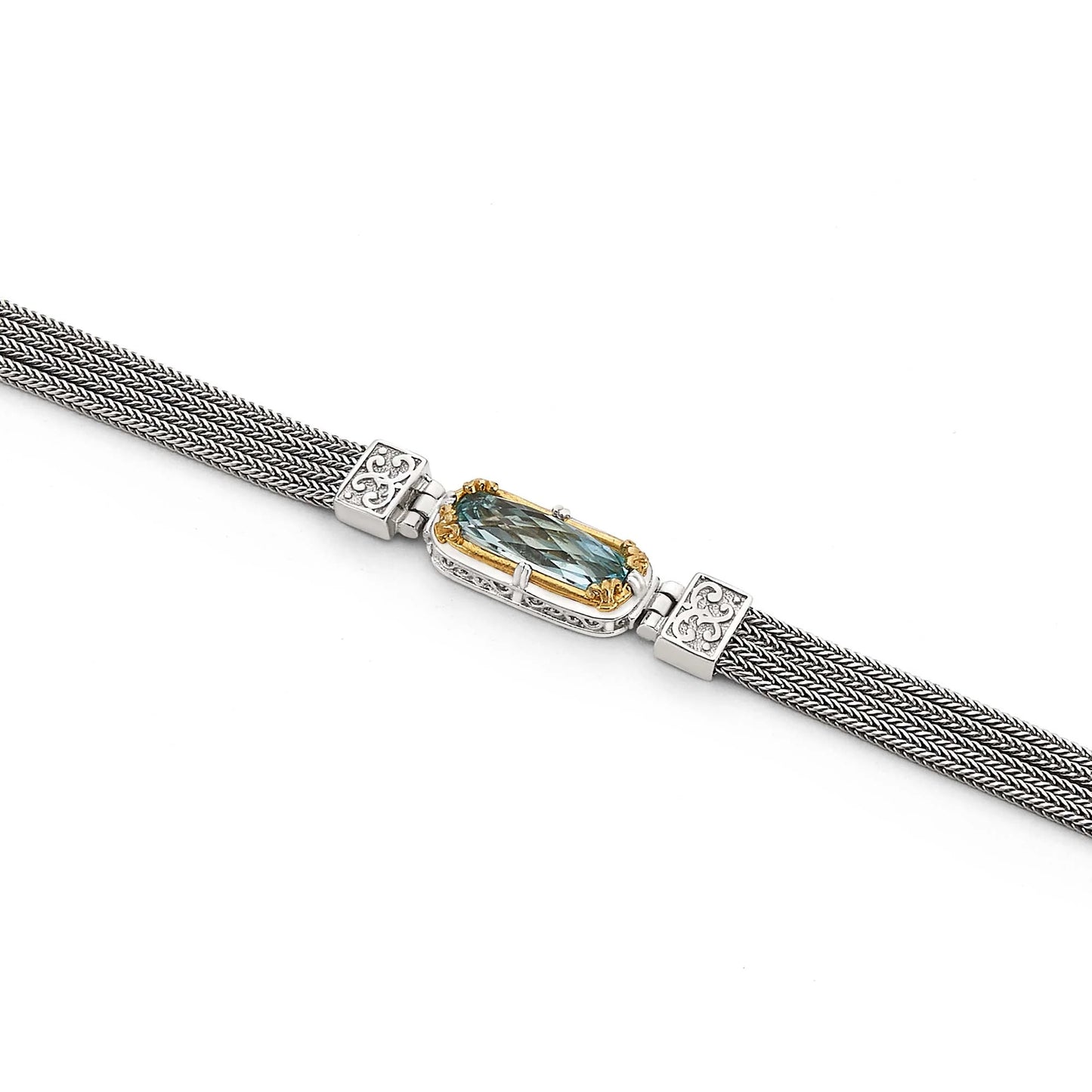Anatoli Collection Blue Topaz Bracelet
