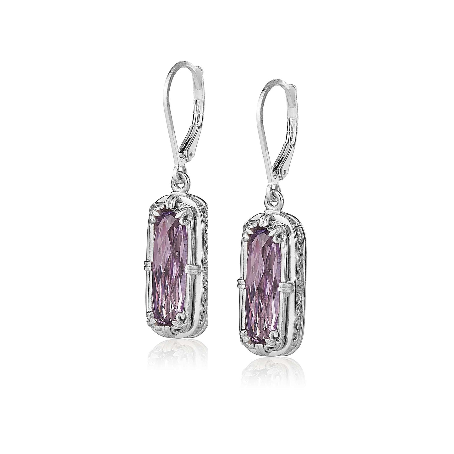 Anatoli Collection Lavender Amethyst Earrings