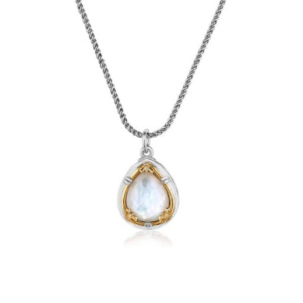 Anatoli Collection Mother of Pearl Teardrop Pendant (Lg)